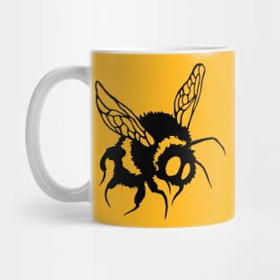 Save the Bees Old School Cartoon Style Mug